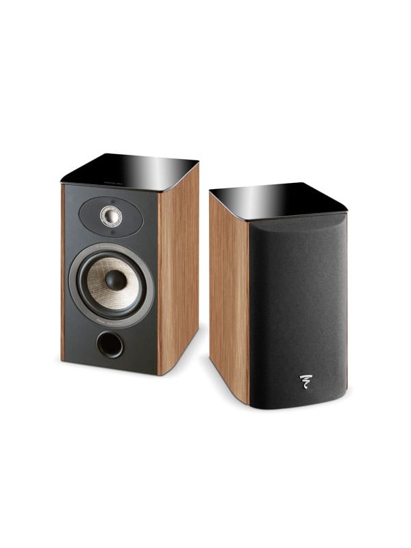 focal aria 906 diffusori da scaffale legno chiaro