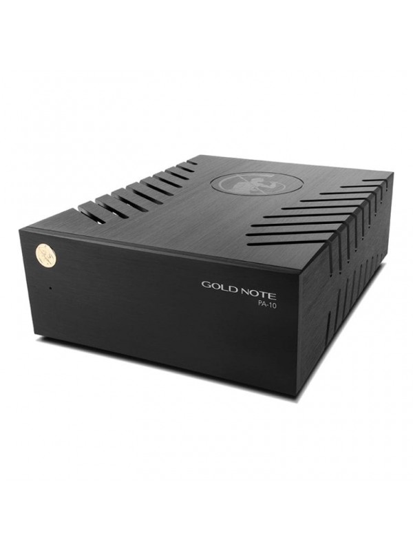 Gold note pa-10 amplificatore finale stereo nero